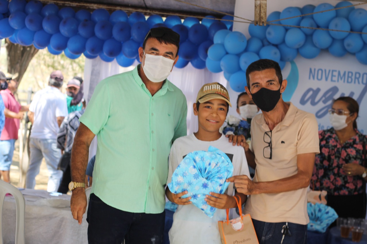 Novembro Azul: Secretaria de Saúde realiza ações para o público na Feira de Gado de Monteiro