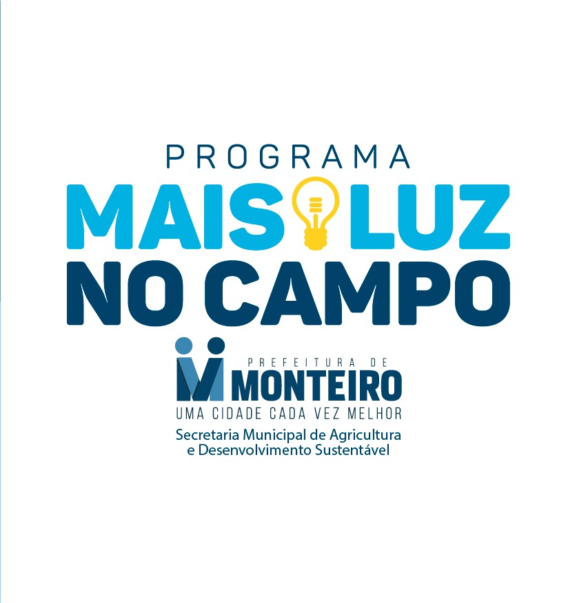 Programa “Mais Luz no Campo” beneficia famílias de comunidades rurais de Monteiro