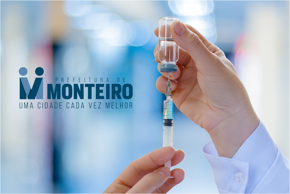 Mais um Dia D de vacinação contra Covid-19 é realizado em Monteiro nesta quarta-feira