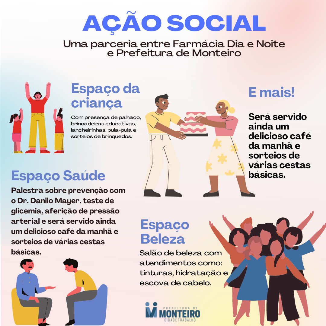 Secretaria de Educação de Monteiro firma parceria com Farmácia Dia e Noite para ação social
