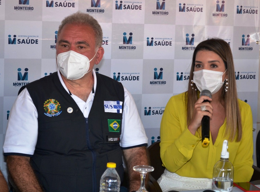 Prefeita Anna Lorena recepciona ministro da Saúde e assegura R$ 4 milhões em investimentos