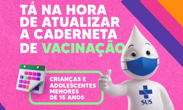 Secretaria de Saúde de Monteiro convoca crianças e adolescentes entre 09 e 14 para realizarem a avaliação da situação vacinal