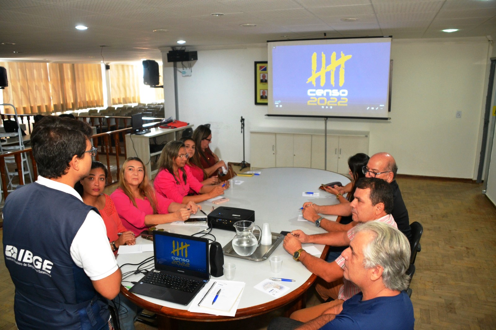 Monteiro: IBGE apresenta dados preliminares do Censo de 2022 para vereadores e secretários