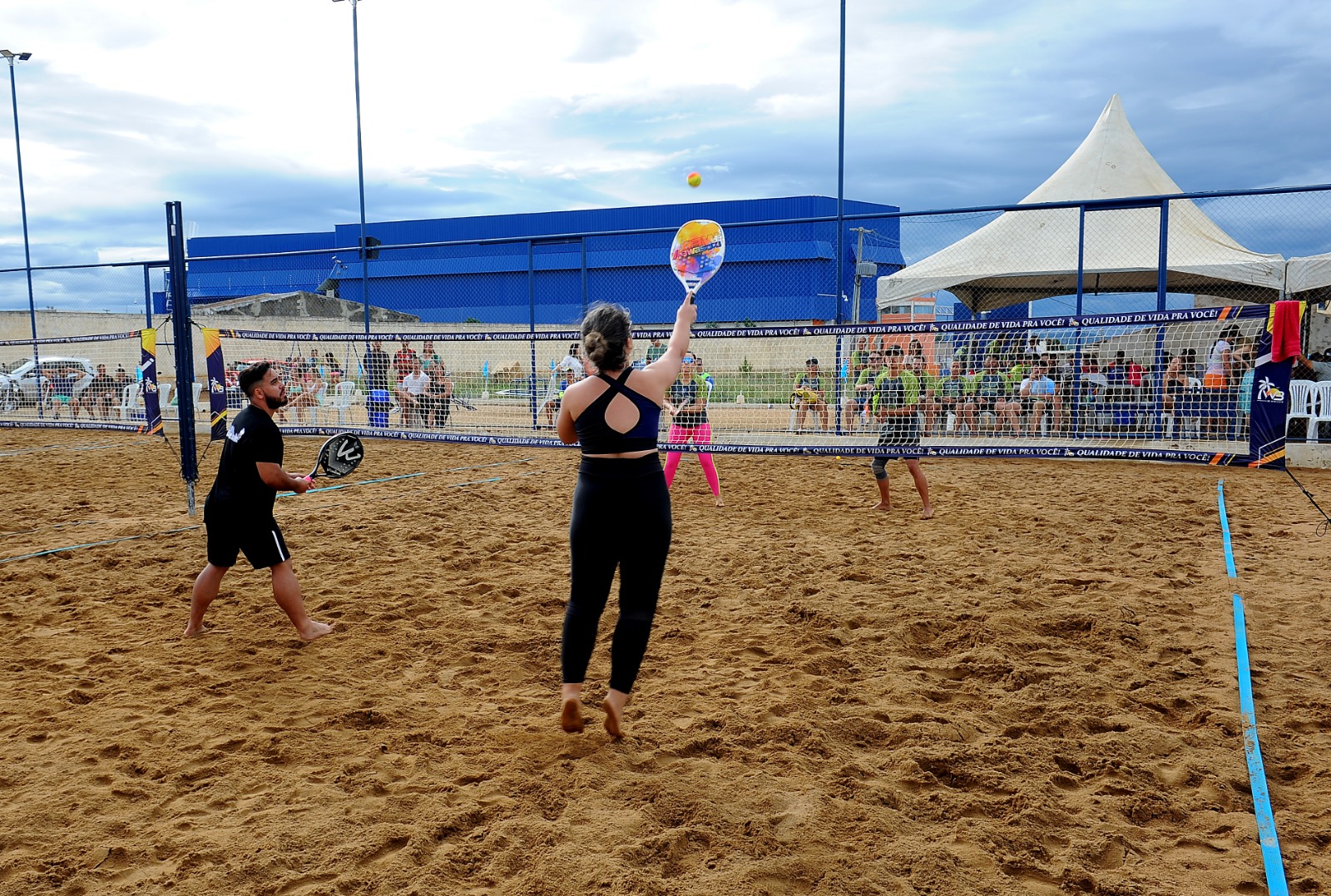 Com participação recorde, competição de beach tennis encerra com chave de ouro a 1ª edição dos Jogos de Verão de Monteiro