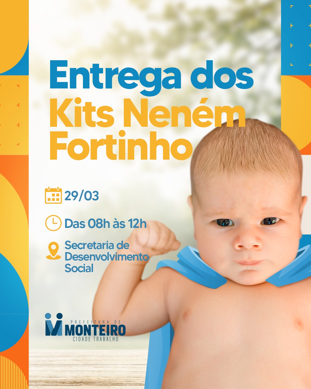 Prefeitura de Monteiro fará entrega de cartões, kits nutricionais e efetuará pagamentos do Bolsa Renda Monteiro
