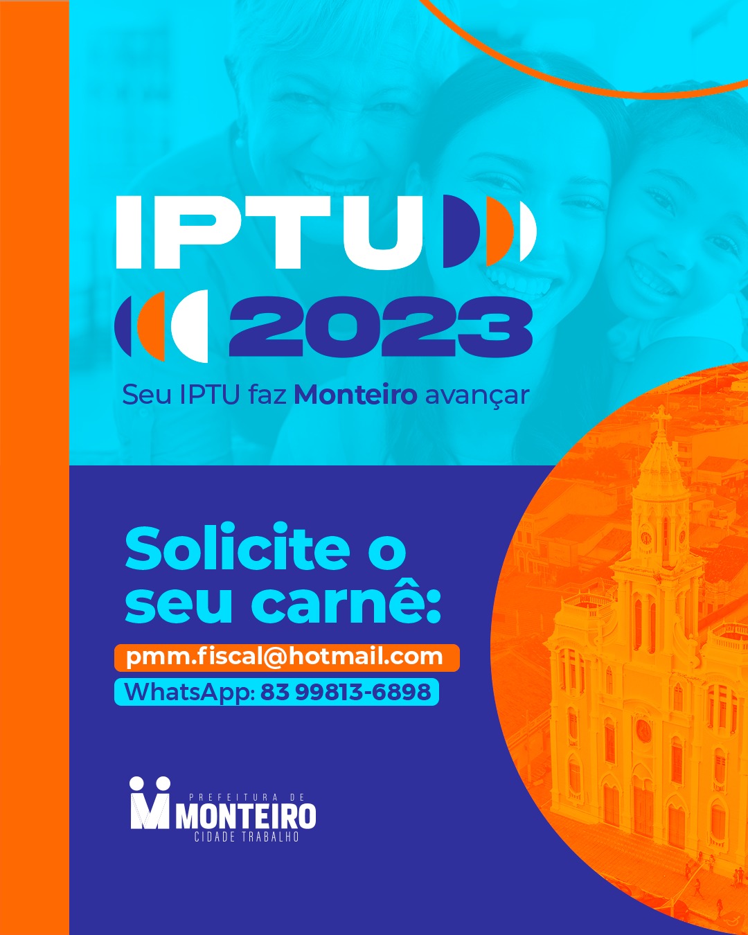 Prazo para pagamento de IPTU 2023 com desconto de 20% encerra-se dia 31 de maio