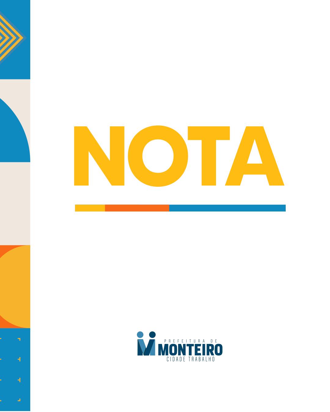Prefeitura de Monteiro informa população sobre placas colocadas no bairro Alto da Serra