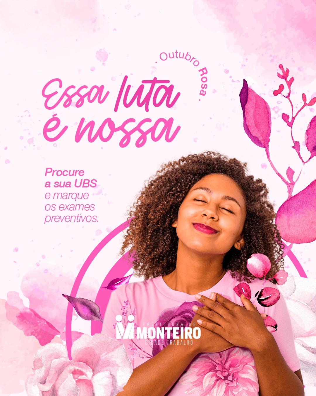 Outubro Rosa – Secretaria de Saúde inicia o mês destacando a conscientização sobre o Câncer de Mama