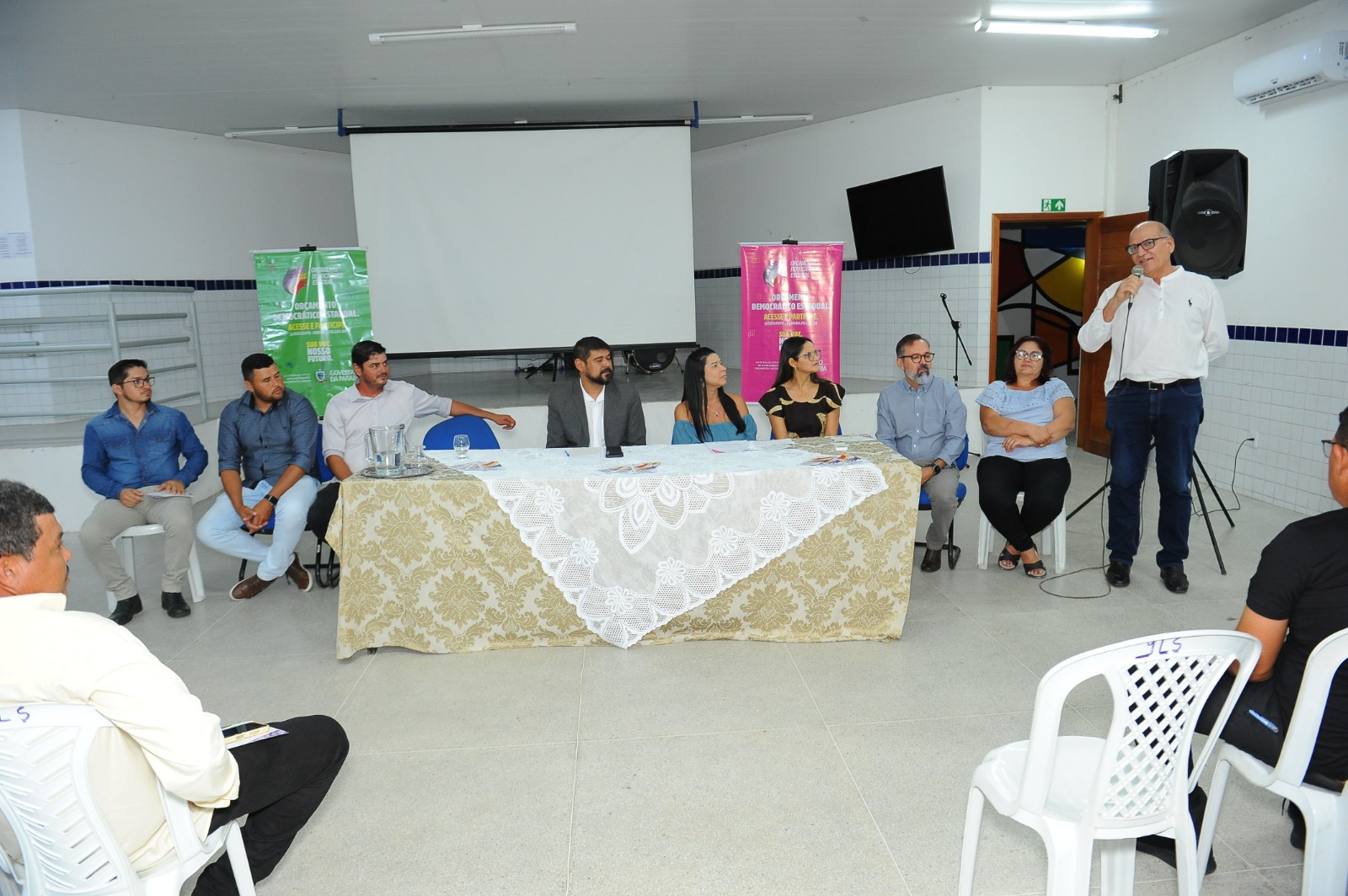 Secretário de Administração participa da posse dos conselheiros do Orçamento Democrático Estadual da região de Monteiro