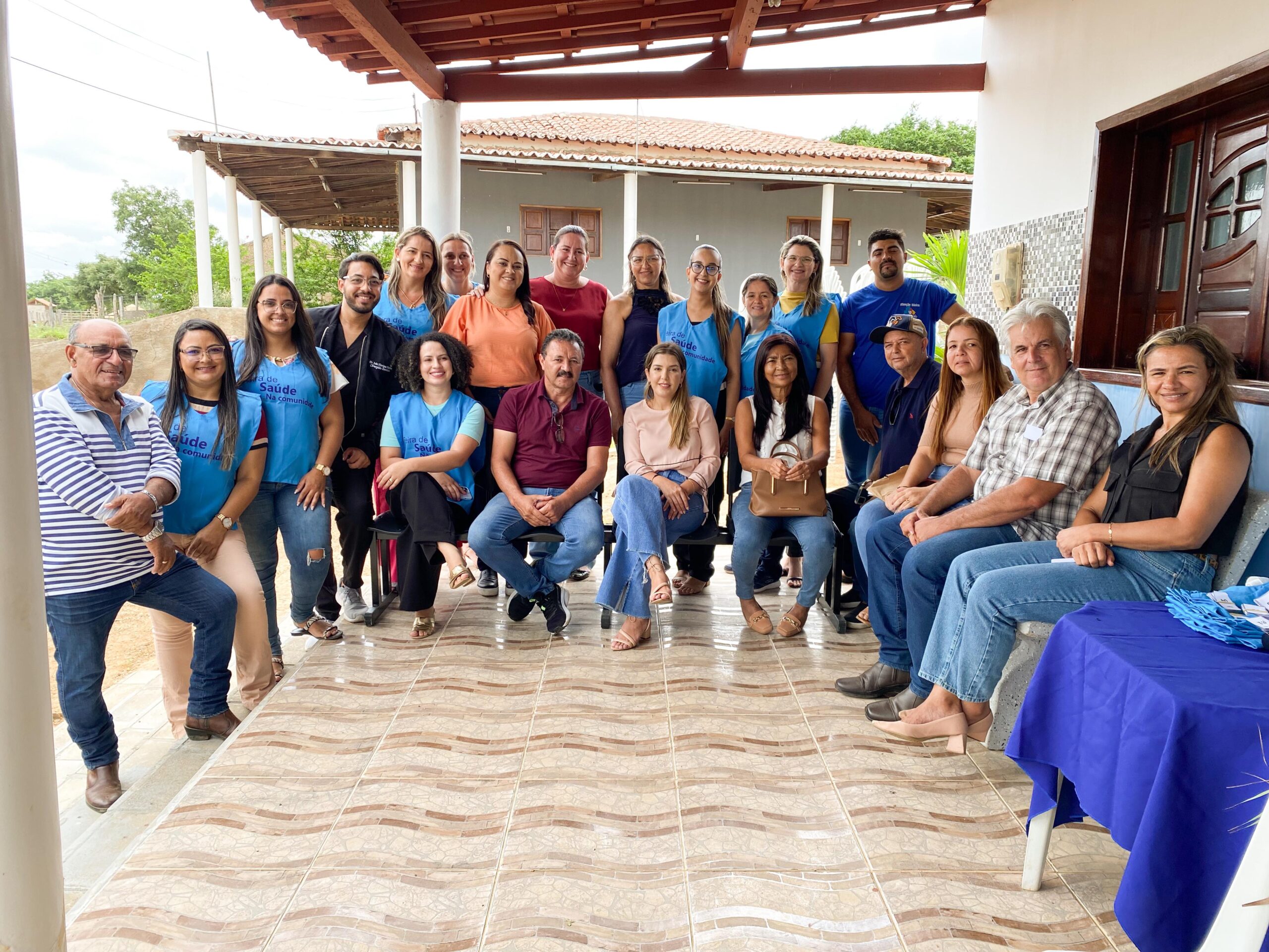 Secretário Cajó Menezes acompanha prefeita Lorena e secretária Paula em mais uma “Feira de Saúde na Comunidade”