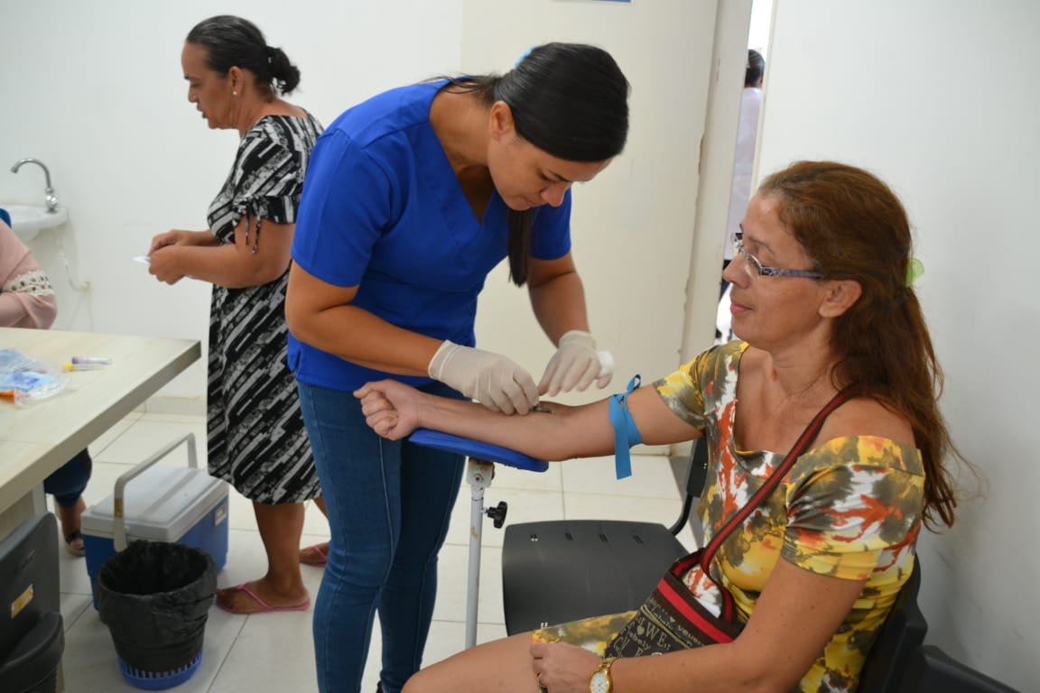 Moradores do bairro Quinta da Boa Vista em Monteiro, recebem Feira de Saúde na Comunidade